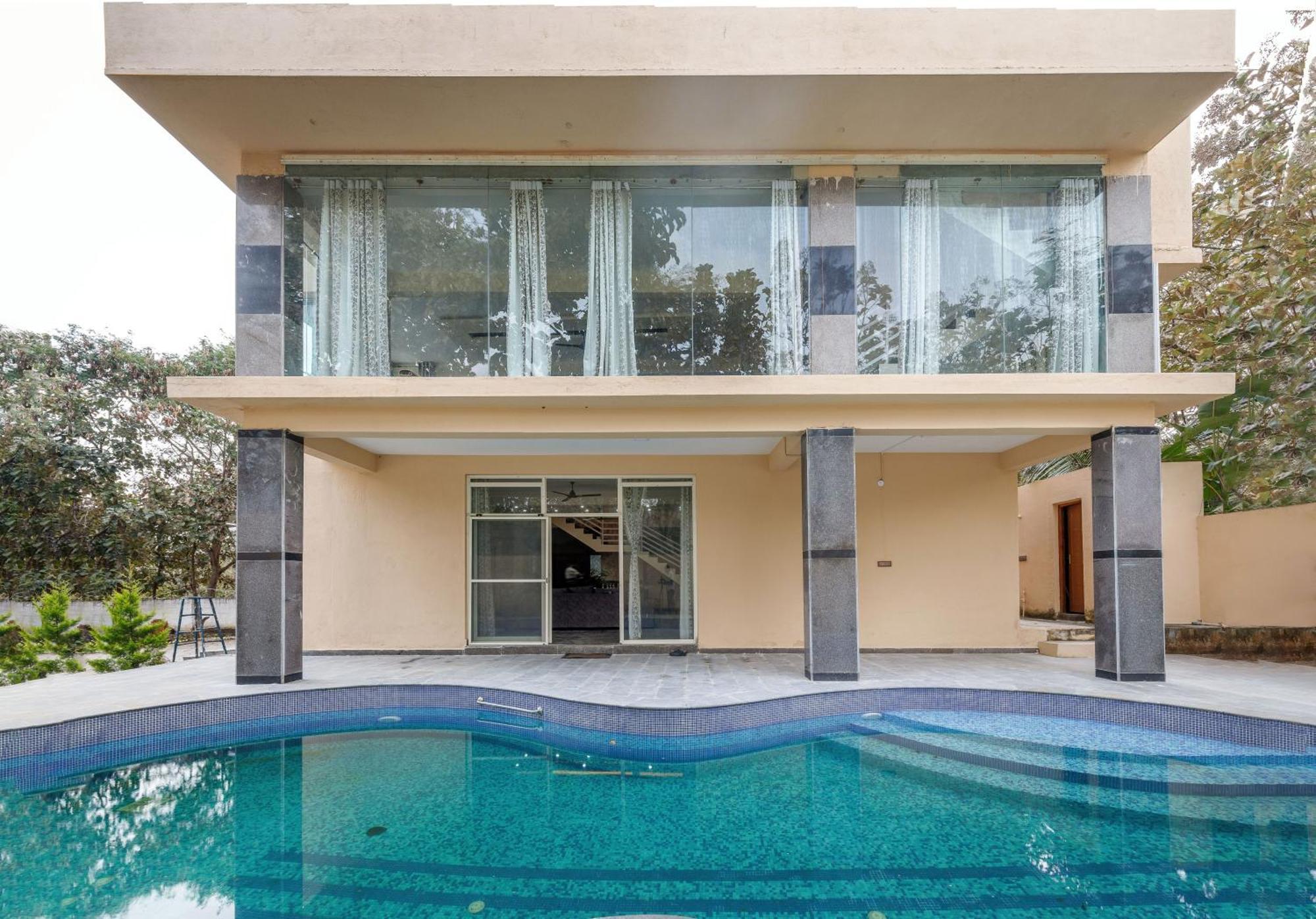 Villa Exotica By Stayjade5Bhkpoolacprojector Denkanikottai Exterior foto